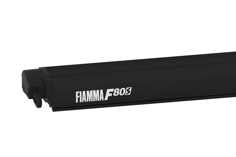 Fiamma F80S Çatı Tipi Tente Siyah Kasa 2,9 m Gri Kumaş - 2