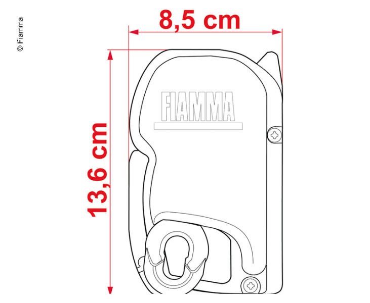 Fiamma F45S Tente Titanyum 230 Royal Grey - 2
