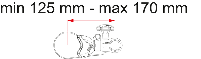 Bike-Block Pro S1 DeepBla Derin Mavi Bisiklet Sabitleme Kolu - 2
