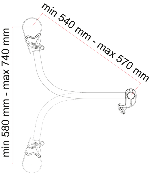 Bike-Block Pro S4 Bisiklet Sabitleme Kolu - 2