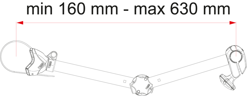 Bike-Block Pro S D2 Bisiklet Sabitleme Kolu - 2