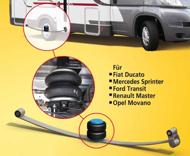 Renault Master Önden Çekişli İlave Havalı Süspansiyon - 2