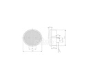 LED Sinyal Kat2 12V 3W Sarı - 2