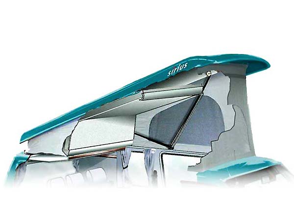 T5/6 Kısa Şasi Yataklı Tavan Yatağı, Gri - 3