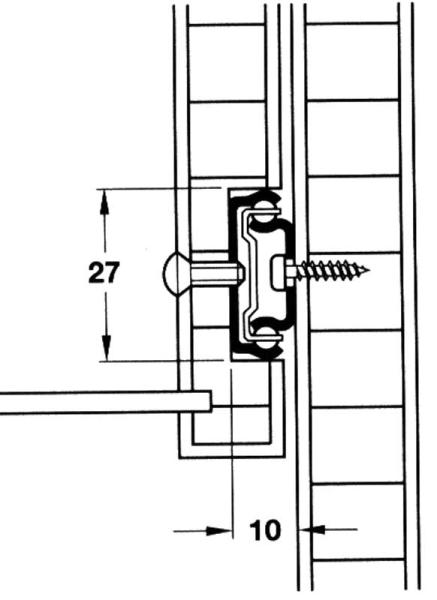 Çekmece Kızağı 342mm 2 Adet - 2