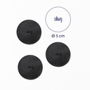SILWY Nano Jel Ped, 4'lü Set, Ø5,0 - 3
