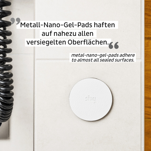 SILWY Nano Jel Ped, 4'lü Set, Ø5,0 - 5