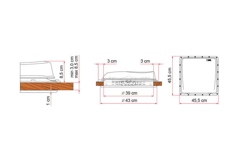 Turbo-Vent 12V Beyaz - 4