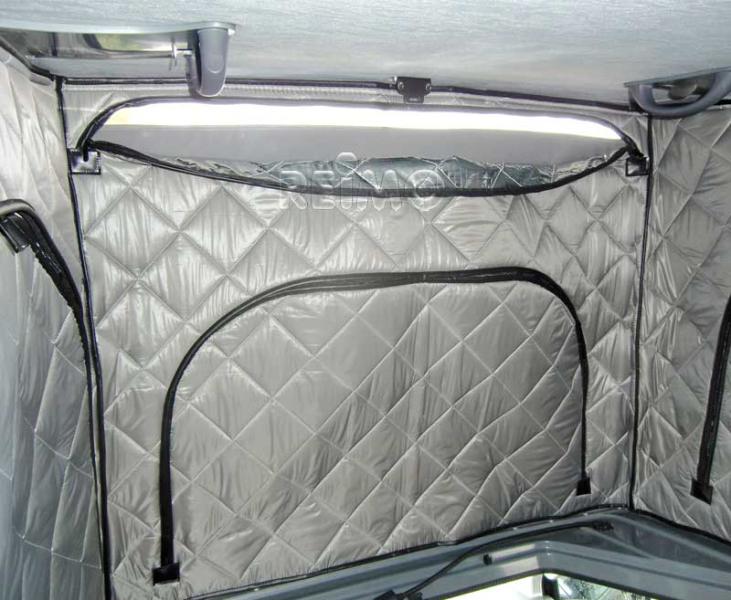 VW T5 Uzun Şasi Easyfit Çadır Yatak İzolasyonu Ön - 3