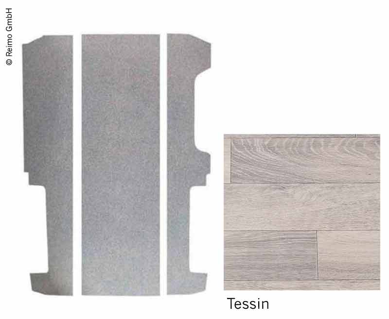 Taban plakası Ford kısa şasi 766, 3 parça, Tessin