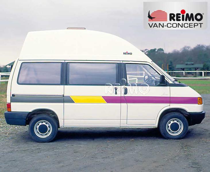 VW T4 Kısa Şasi Ergoline Yüksek Tavan, Beyaz