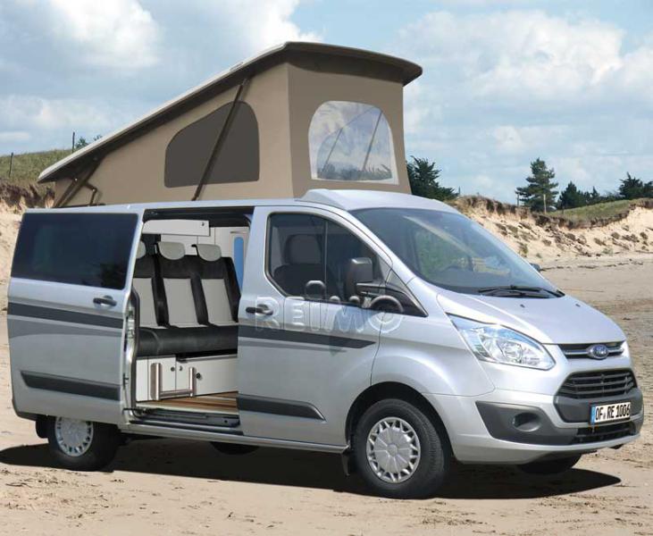 Ford Transit kısa şasi 07/13'ten itibaren ön yüksek açılır tavan