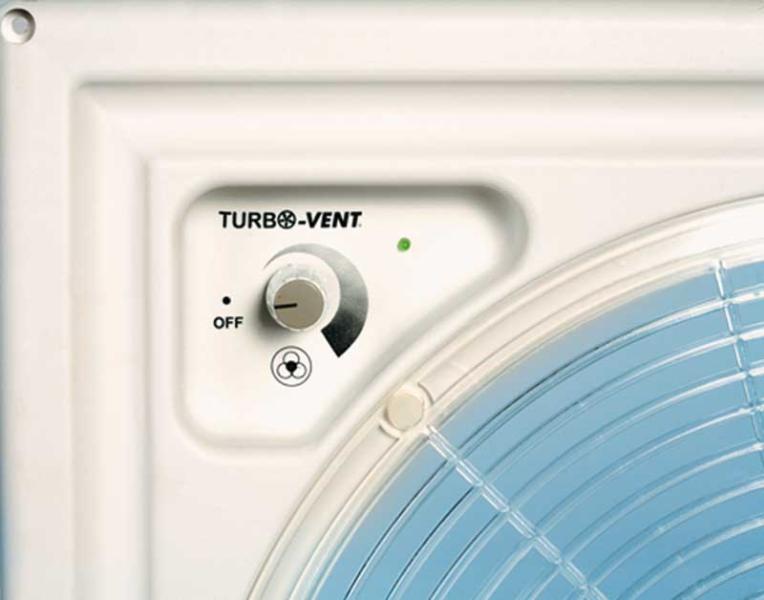 Turbo-Vent 12V Crystal Turbo-Vent 12V Kristal tavan vantilatörü