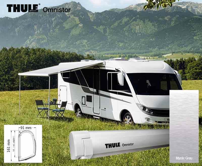 Markis Omnistor 5200 3,5 m 12V Mystic Grey