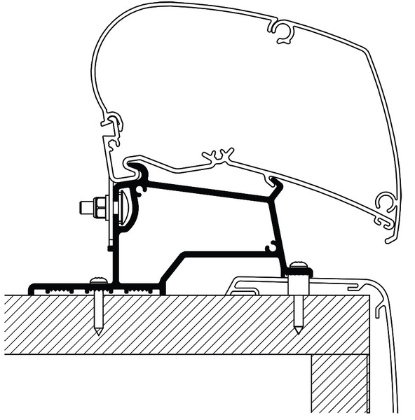 Rapido Integral 500 cm Tente
