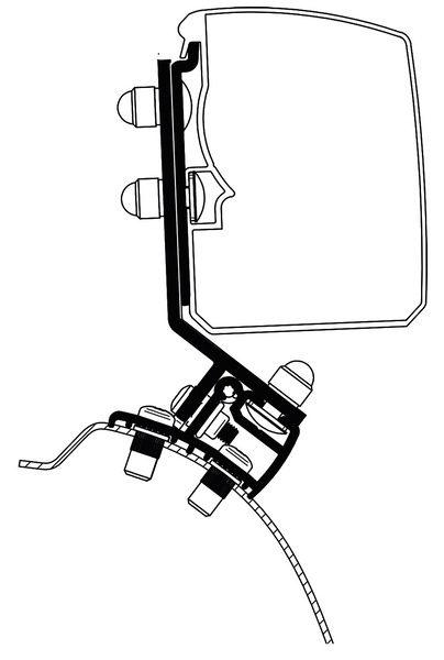 Thule 3200 PSA Sabit Sol Direksiyon Adaptörü