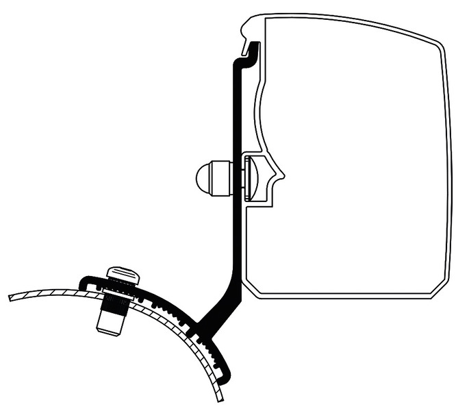 Thule 3200 Trafic/Vivaro Adaptörü