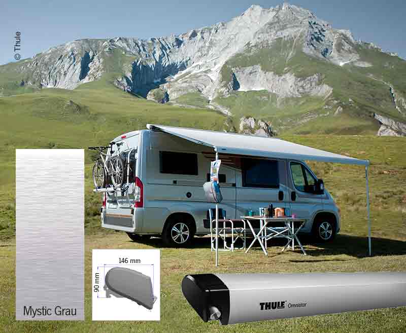 Thule Omnistor 6300 Elox 3,75 m Ducato 07 Mystic Grey