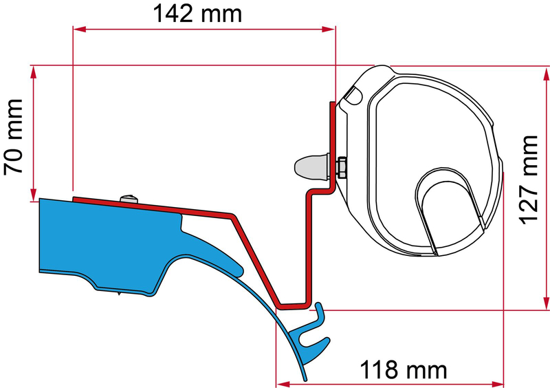 Mercedes Vito Westfalia Adaptörü