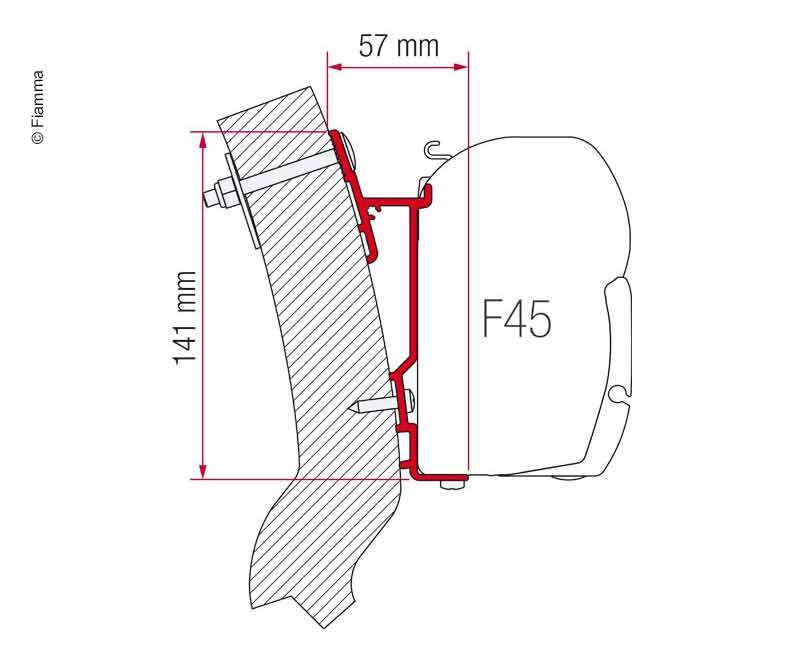 Wingamm Oasi300 Tente Adaptörü