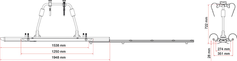 Fiamma Carry-Bike Garage Slide Bisiklet Taşıyıcı