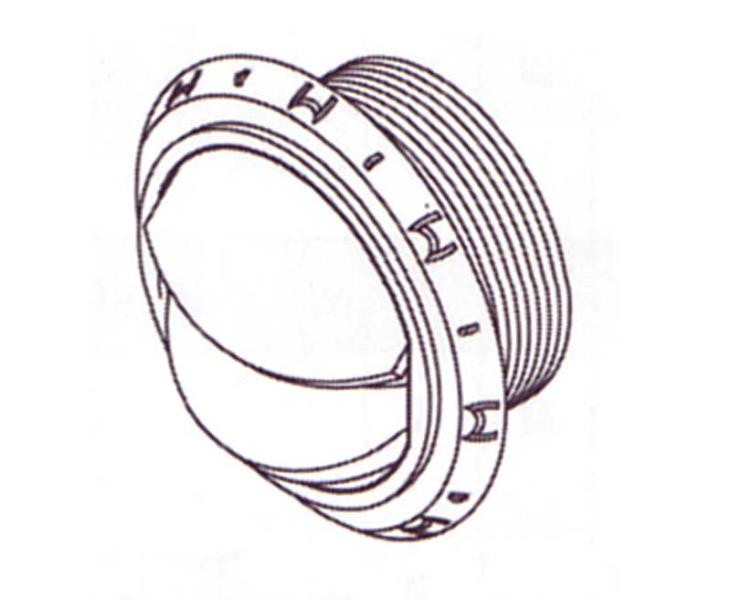 90 mm Siyah Menfez