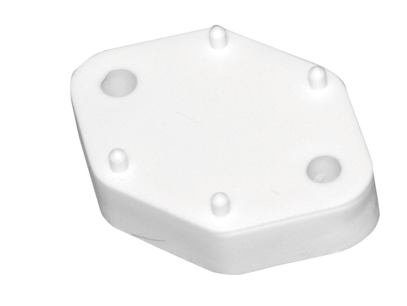 Mesafe Plakası Beyaz Blister Ambalajlı
