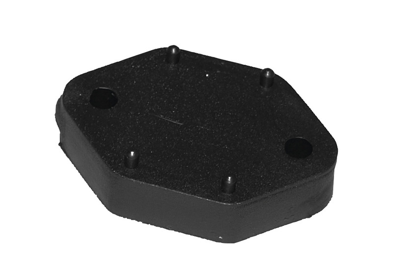 Mesafe Plakası Siyah Blister Ambalajlı