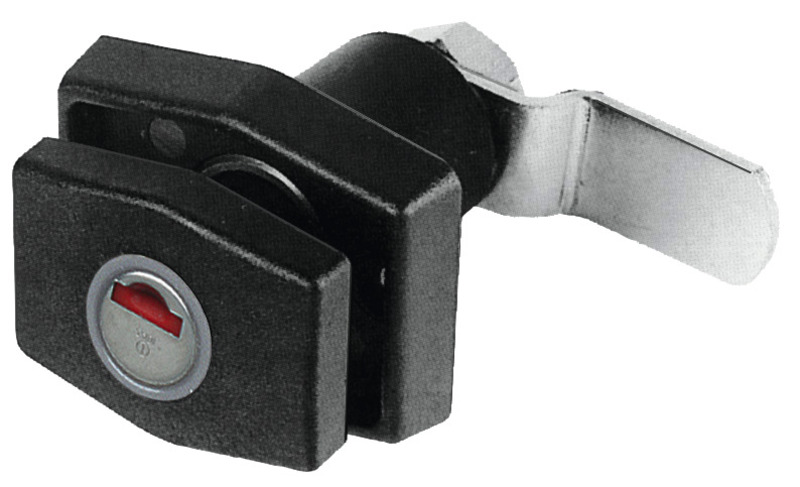 Siyah Dikdörtgen Push-Lock Kilit