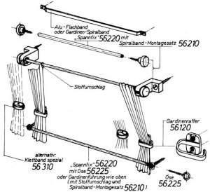 Spiral Montaj Seti Gri 1 Set