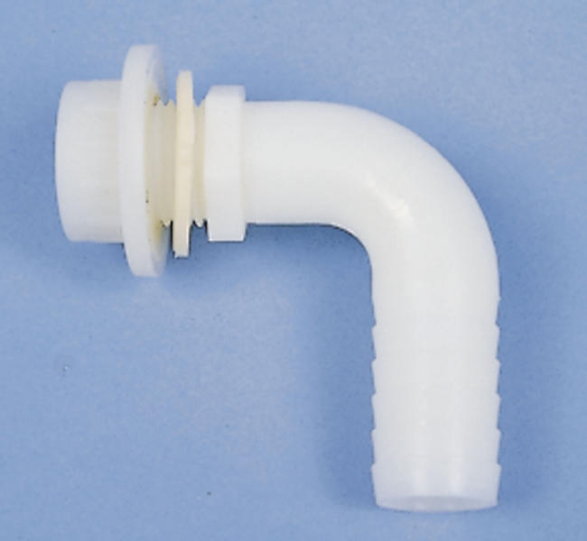 Flanşlı Rakor 20 mm 90° Dökme