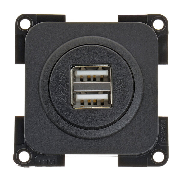 Çiftli USB Şarj Prizi, Blister Paket