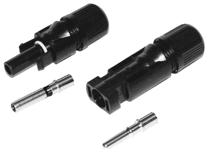 Solar-Anschlußstecker 2St
