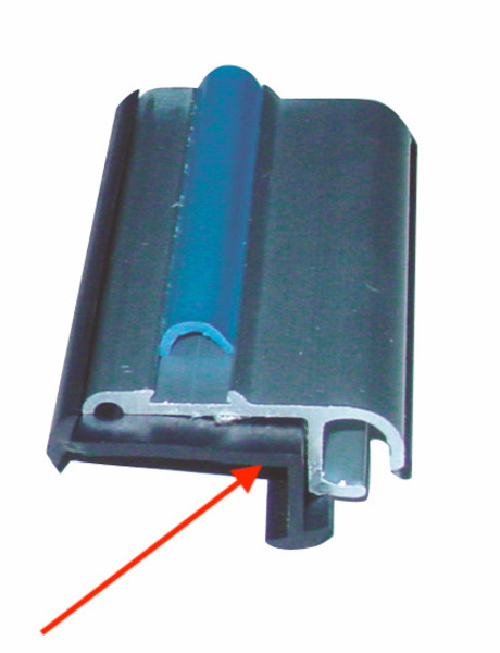 Lastik conta, 27x11 mm, metre başına