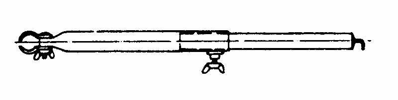 Çatı kanca direği, 170-250 cm