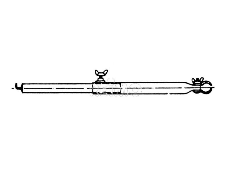 Çatı kanca direği, 170-260 cm alüminyum
