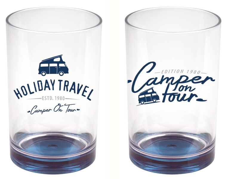 2x HOLIDAY TRAVEL Meyve Suyu Bardağı
