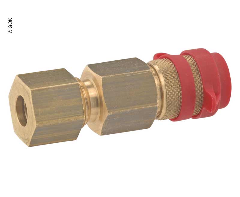 8mm Uçlu Hızlı Gaz Bağlantısı