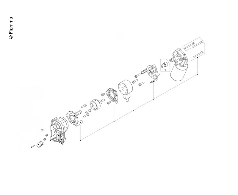 Motor Kiti F45S Polar Beyazı