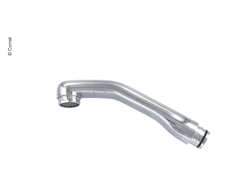 Parma çıkış ucu 17cm krom