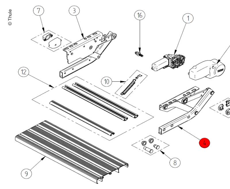 ThuleStep V10 Sağ Yan Grup