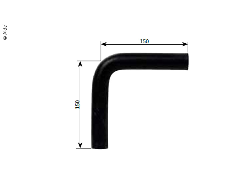 Kauçuk Dirsek 150x150mm