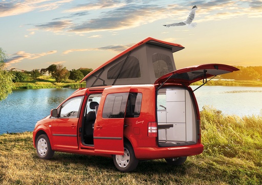 [REIMO-2211801] Caddy Maxi arka yüksek beyaz açılır tavan