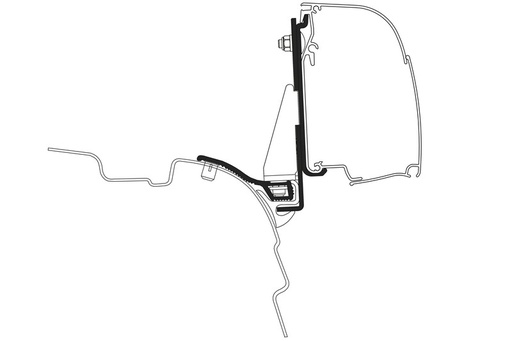 [REIMO-426704] T5/T6 Kısa Şasi Tente Adaptörü