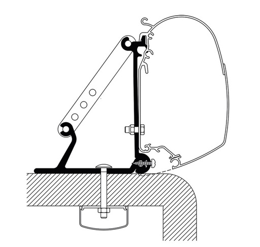[REIMO-426785] Thule Çatı Adaptörü 3'lü Set