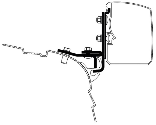 [REIMO-42691] Thule 3200 T5/T6 Kısa Aks Çoklu Adaptör