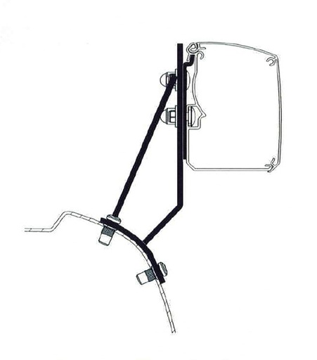 [REIMO-426972] Thule Transit V710 Sağ Direksiyon Tente Adaptörü