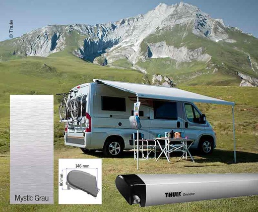 [REIMO-428066] Thule Omnistor 6300 Elox 3,75 m Ducato 07 Mystic Grey