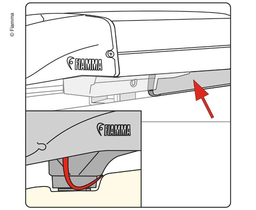 [REIMO-433007] KIT Rain Guard F40 Van Yağmur Koruma Kiti