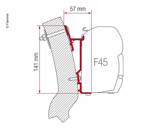 [REIMO-434746] Wingamm Oasi350 Tente Adaptörü